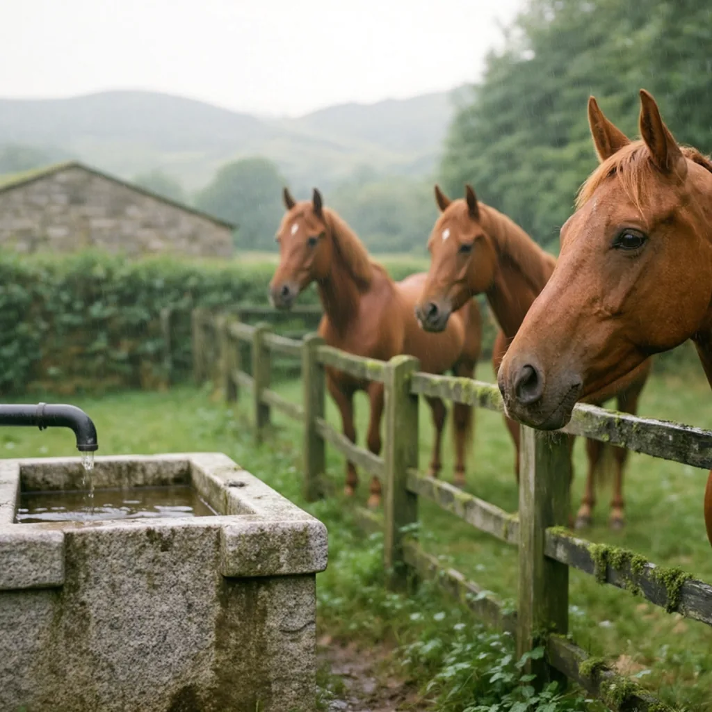 Pension pour chevaux à Angoisse, Dordogne