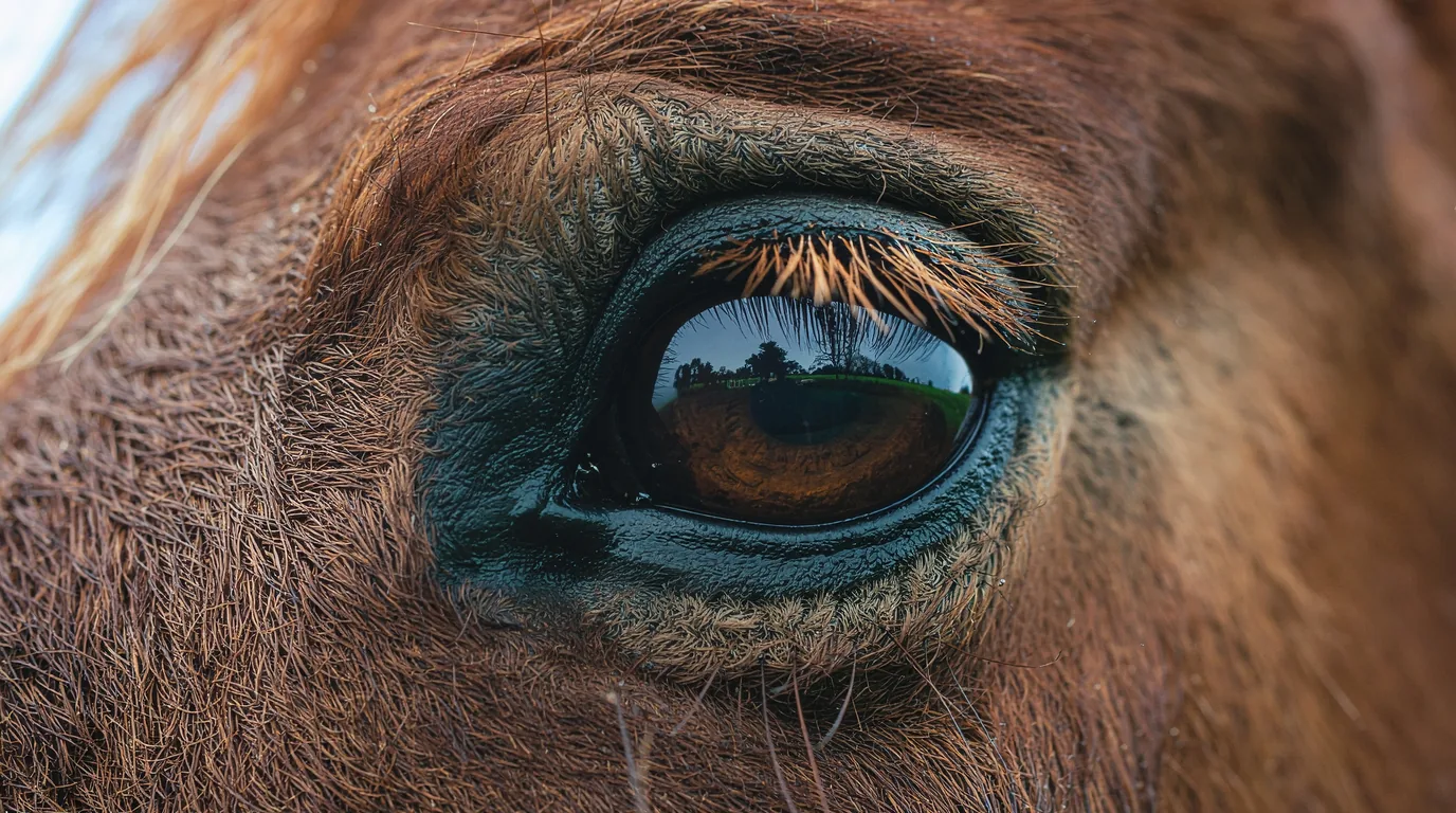 Un regard de cheval au Ferme Équi'libre, Angoisse